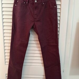 Men's Stylish Burgundy Chinos